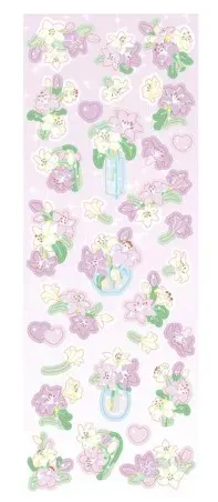 Purple Lily Stickers